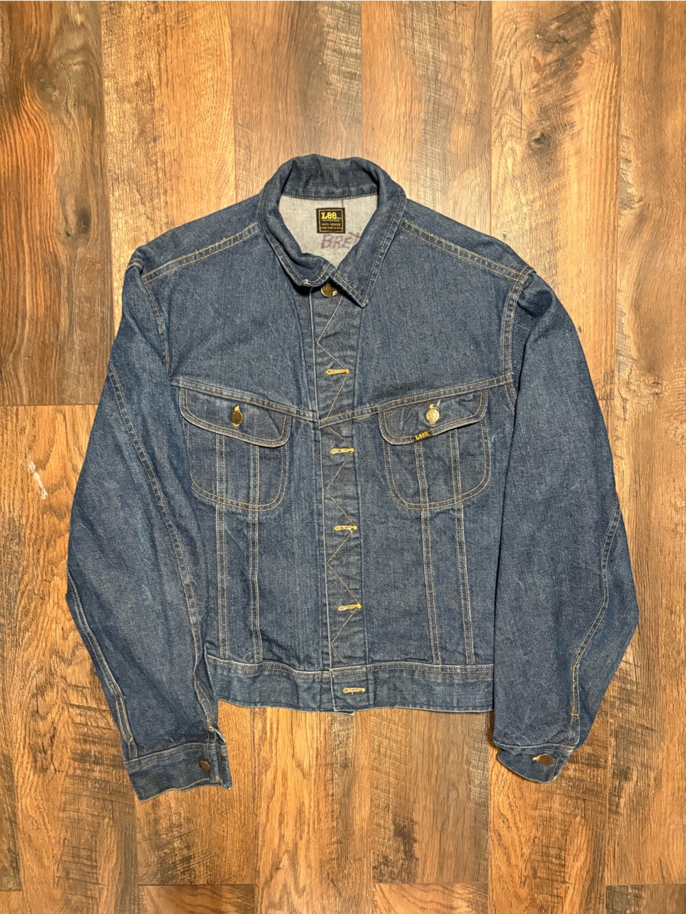 70s Vintage Lee Riders Denim Jacket Union Made USA L